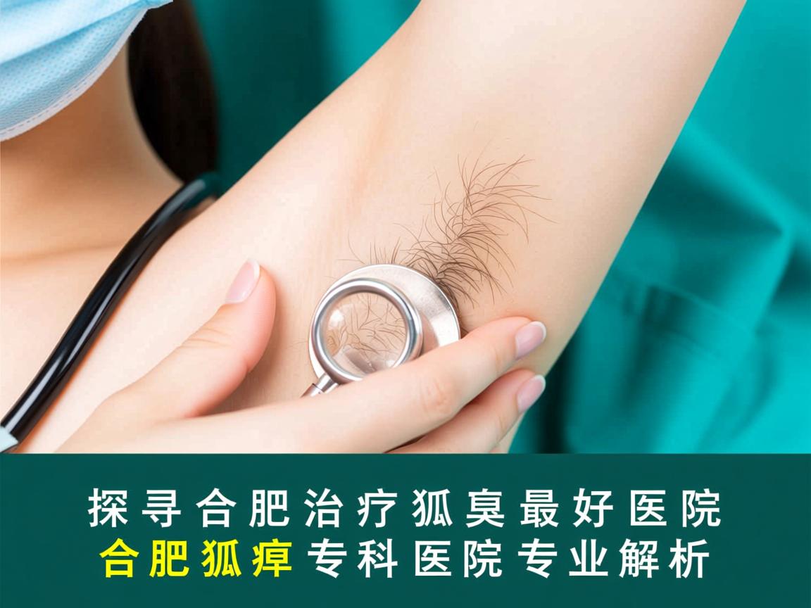 探寻合肥治疗狐臭最好医院，合肥狐臭专科医院专业解析