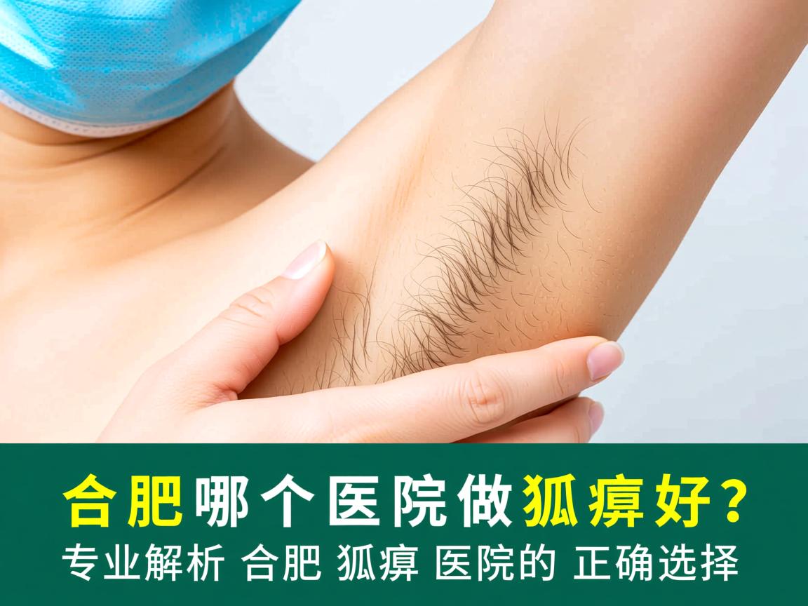 合肥哪个医院做狐臭好？专业解析合肥狐臭医院的正确选择