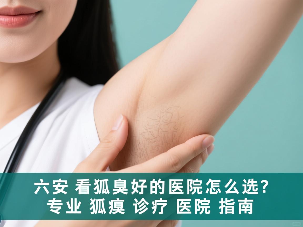 六安看狐臭好的医院怎么选？专业狐臭诊疗医院指南