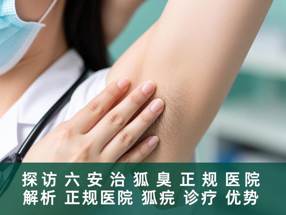 探访六安治狐臭正规医院，解析正规医院狐臭诊疗优势