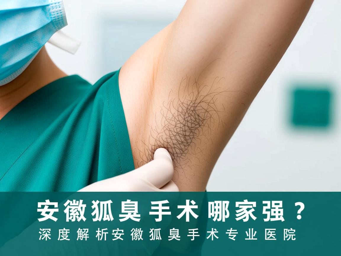 安徽狐臭手术哪家强？深度解析安徽狐臭手术专业医院