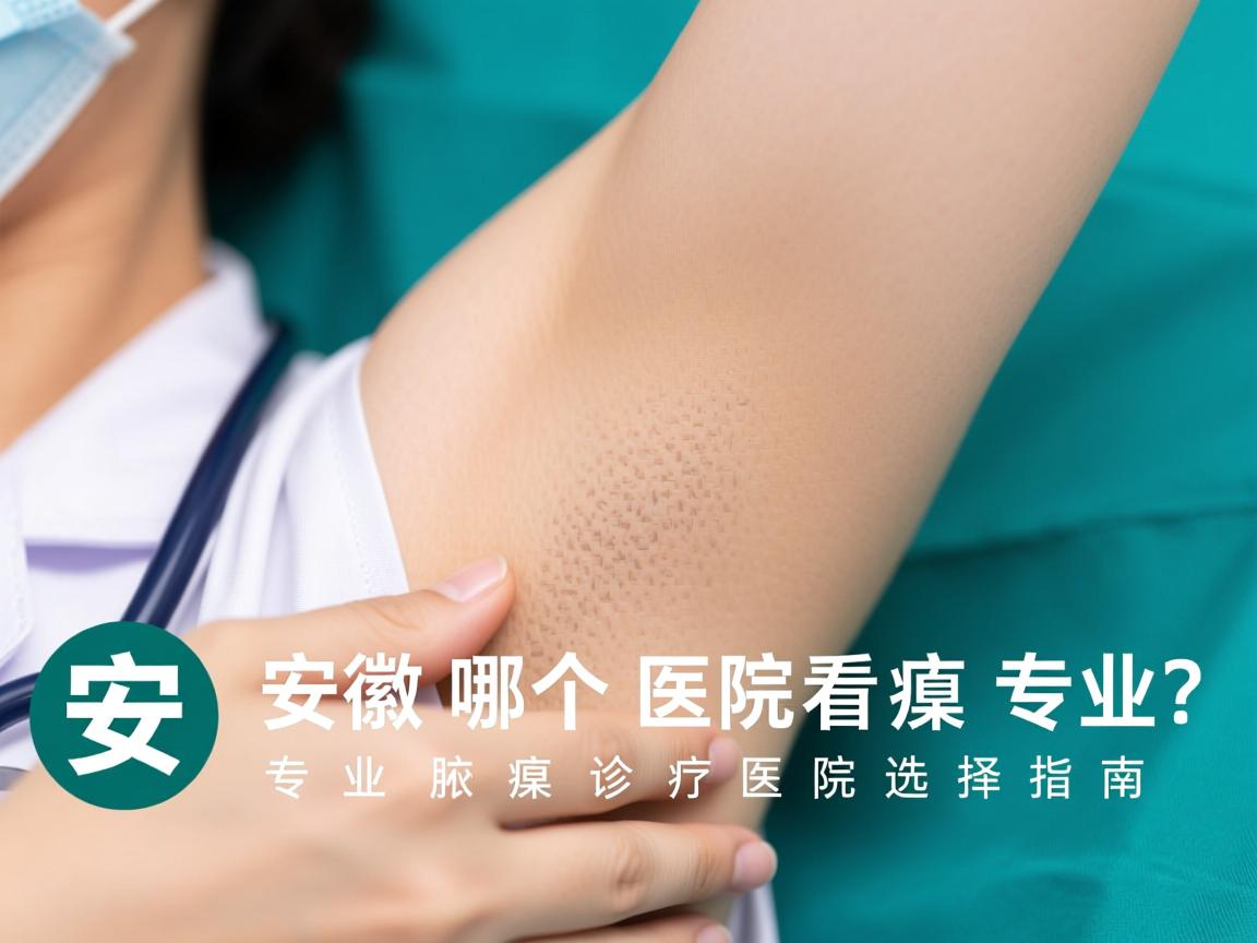 安徽哪个医院看腋臭最专业？专业腋臭诊疗医院选择指南