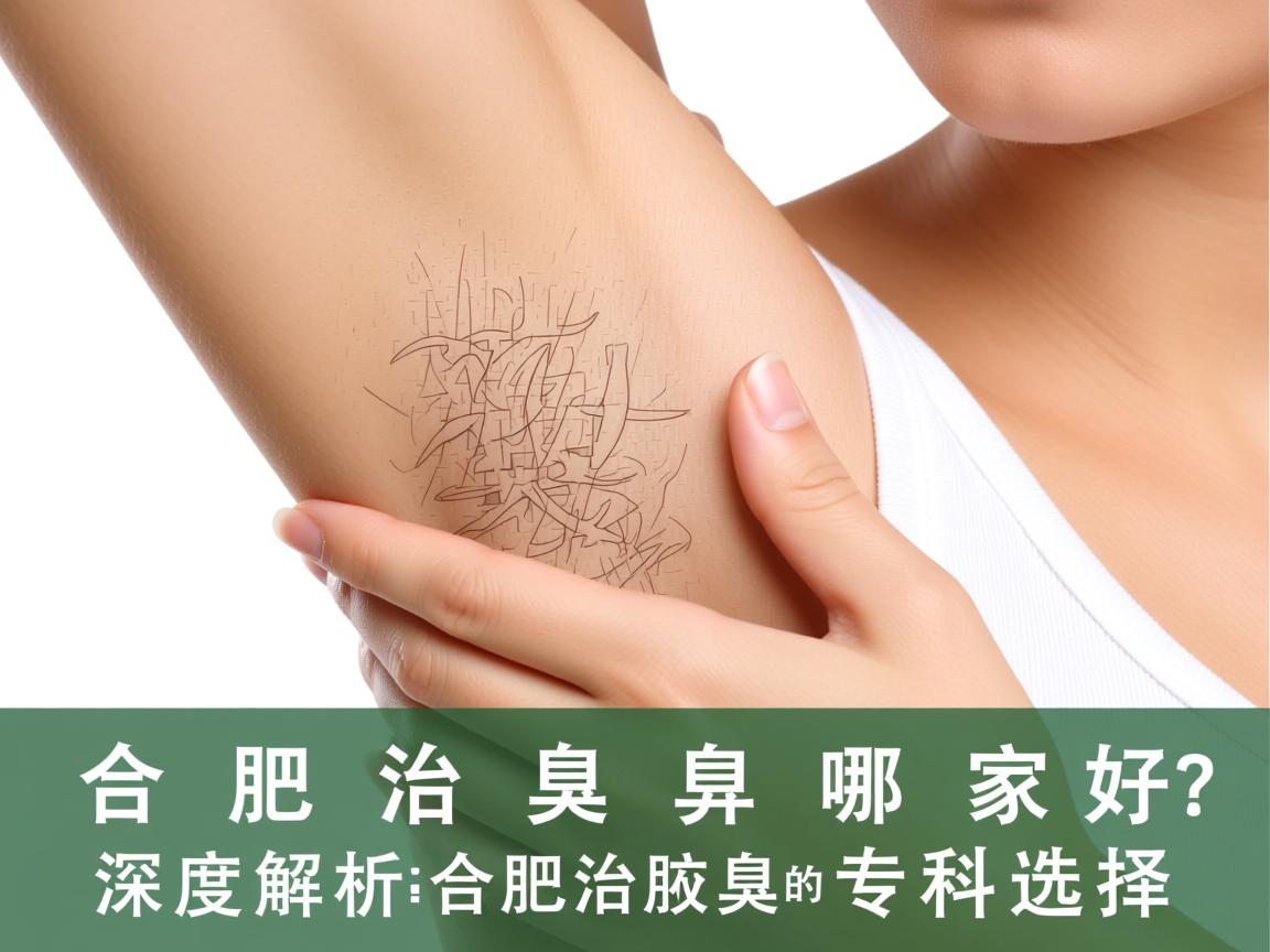 合肥治腋臭哪家好？深度解析合肥治腋臭的专科选择