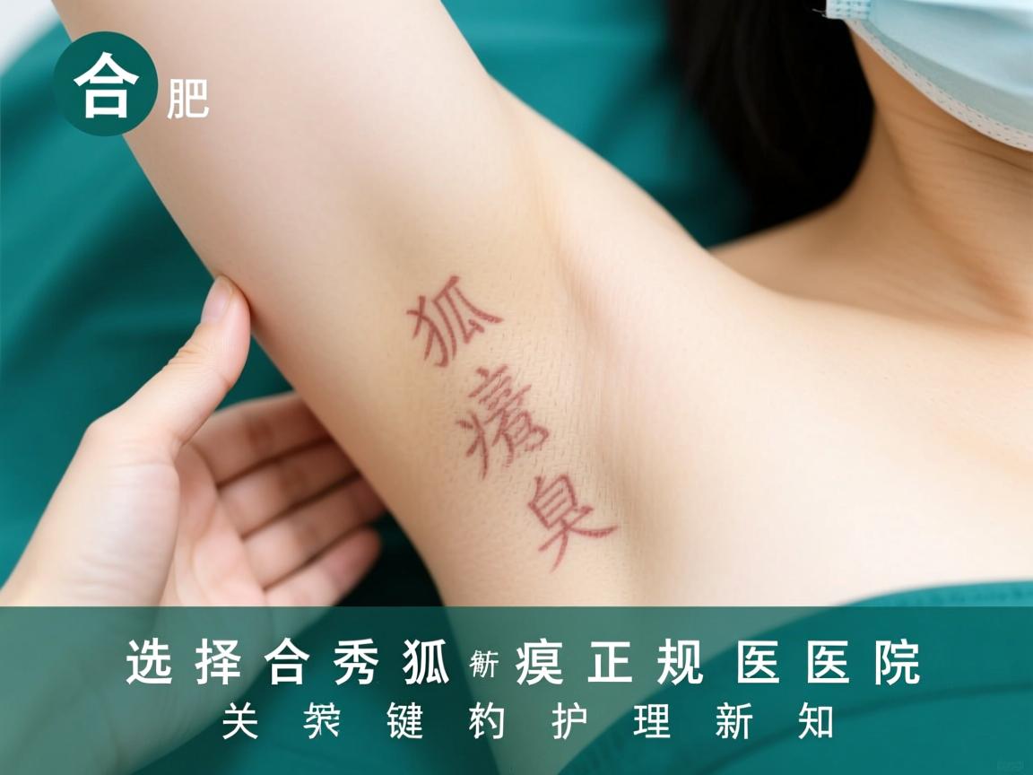 合肥腋秀解析，选择合肥狐臭正规医院的关键与护理新知