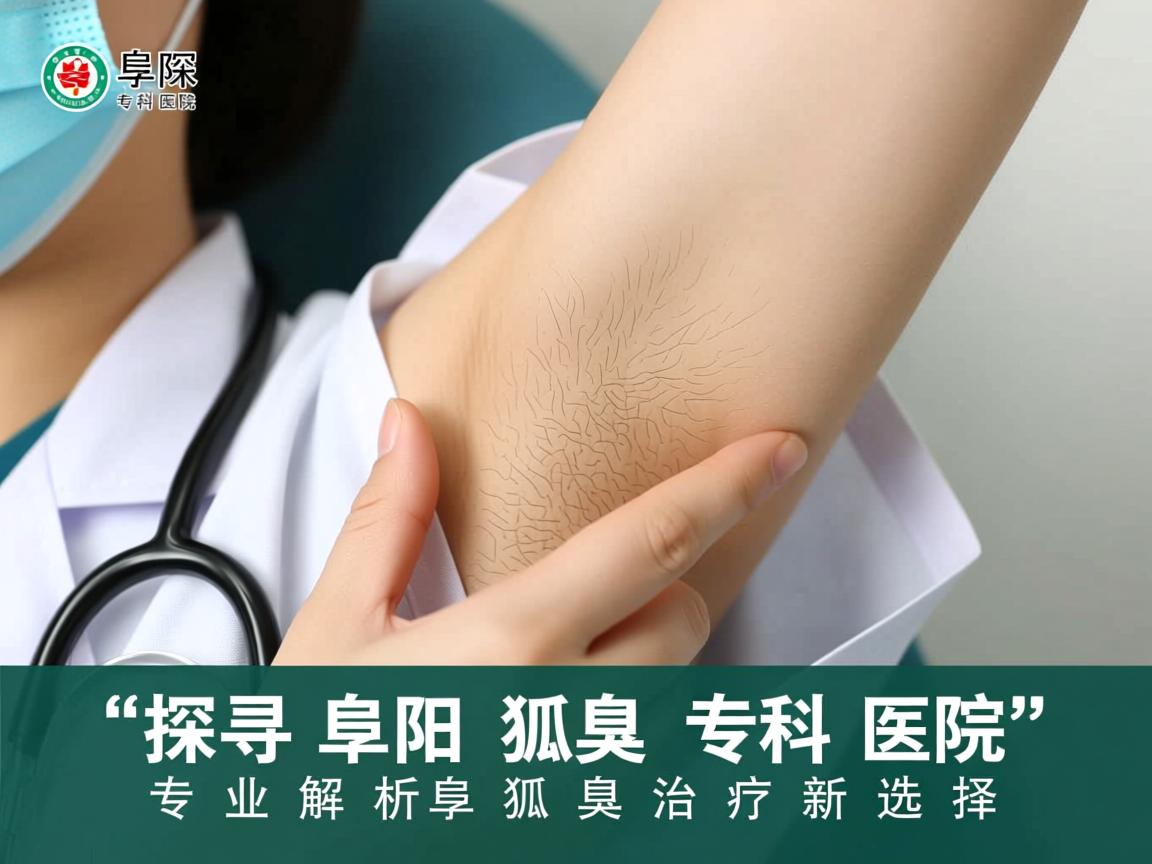 探寻阜阳狐臭专科医院，专业解析阜阳狐臭治疗新选择