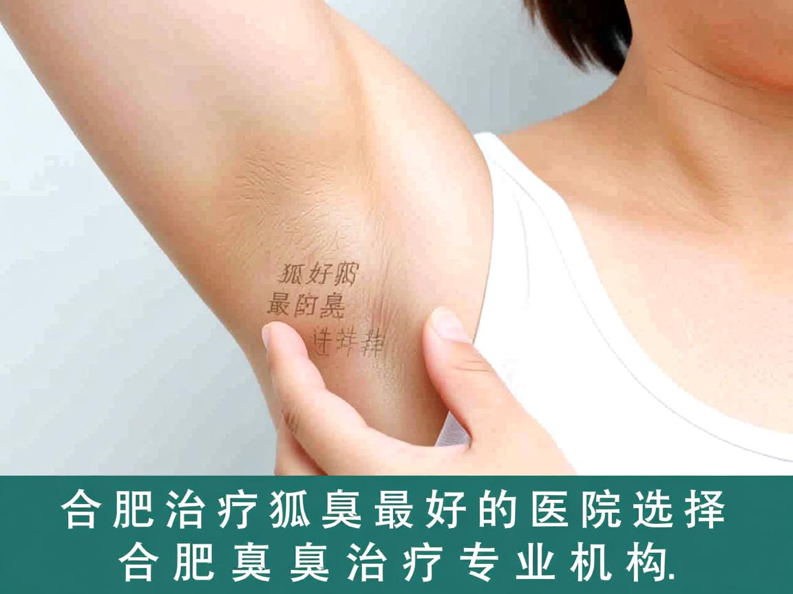 合肥治疗狐臭最好的医院选择，详解合肥狐臭治疗专业机构