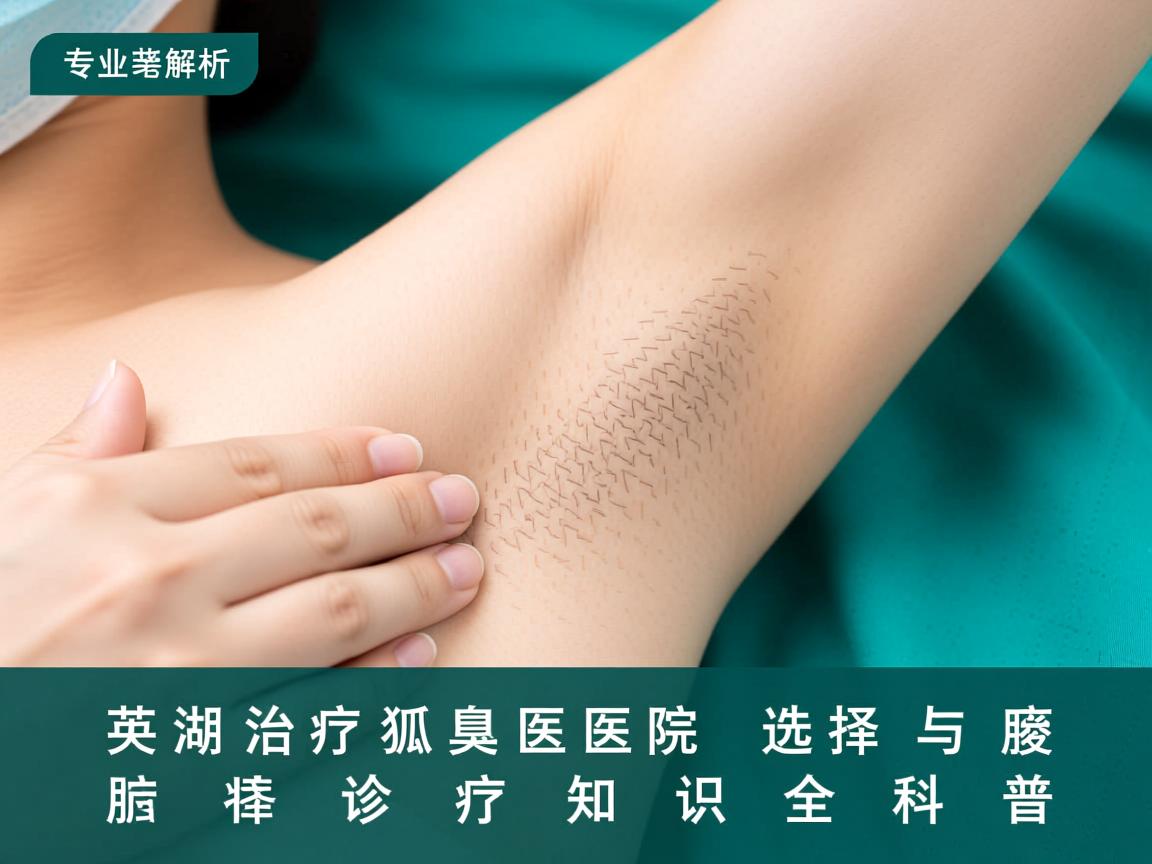 专业解析，芜湖治疗狐臭医院选择与腋臭诊疗知识全科普