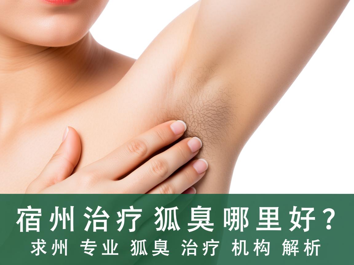 宿州治疗狐臭哪里好？宿州专业狐臭治疗机构解析