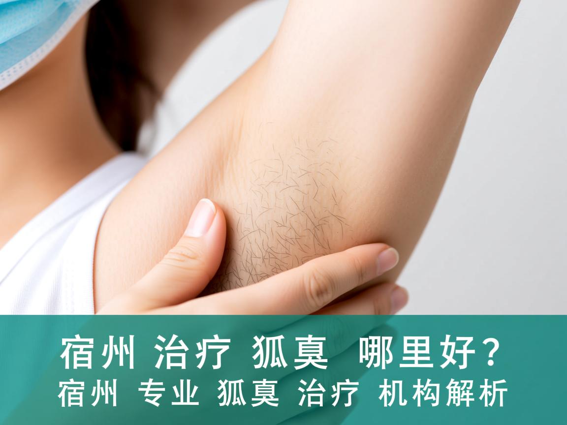 宿州治疗狐臭哪里好？宿州专业狐臭治疗机构解析