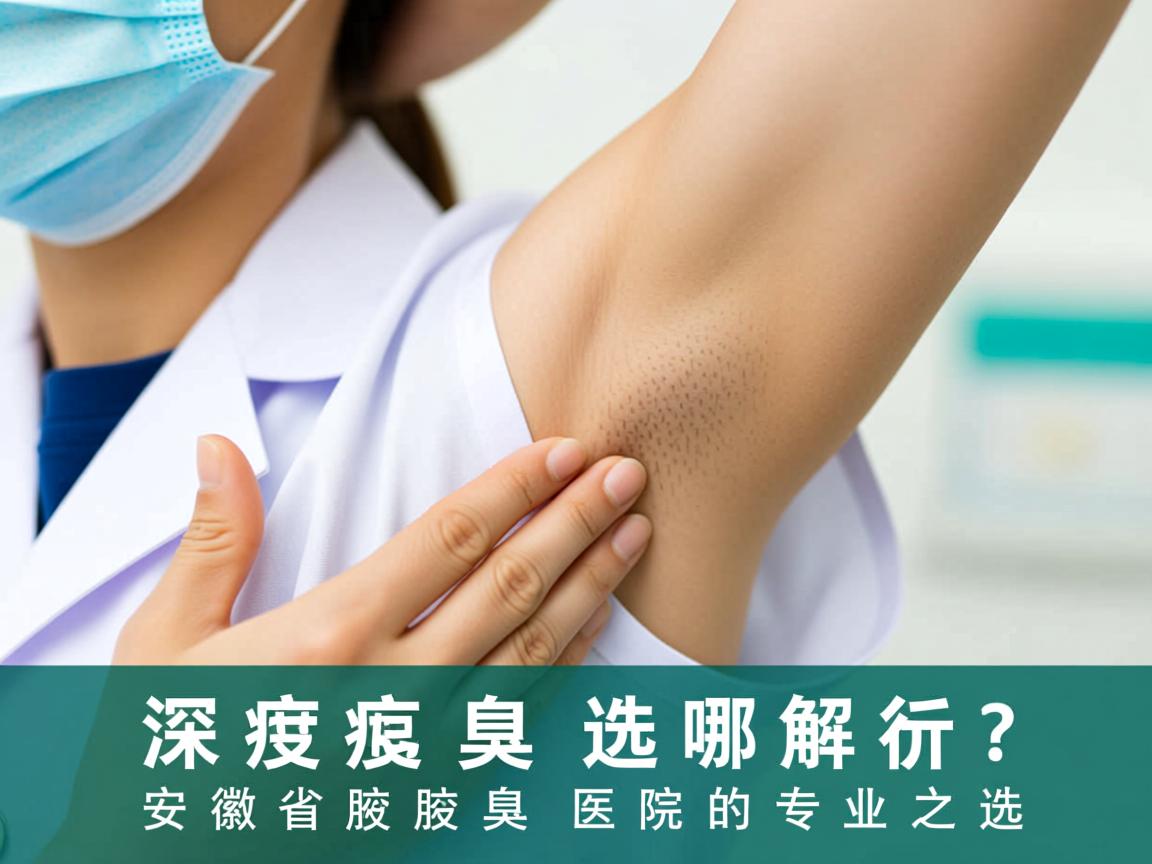 腋臭治疗选哪家？深度解析安徽省腋臭医院的专业之选