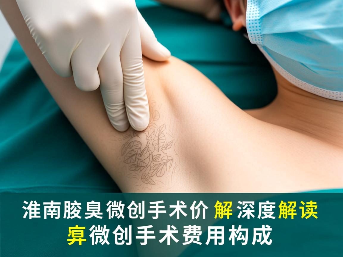 淮南腋臭微创手术价格解析，深度解读腋臭微创手术费用构成