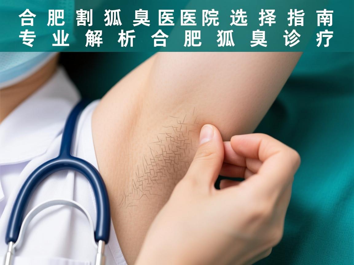 合肥割狐臭医院选择指南，专业解析合肥狐臭诊疗