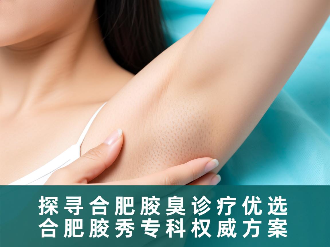 探寻合肥腋臭诊疗优选，解析合肥腋秀专科的权威方案