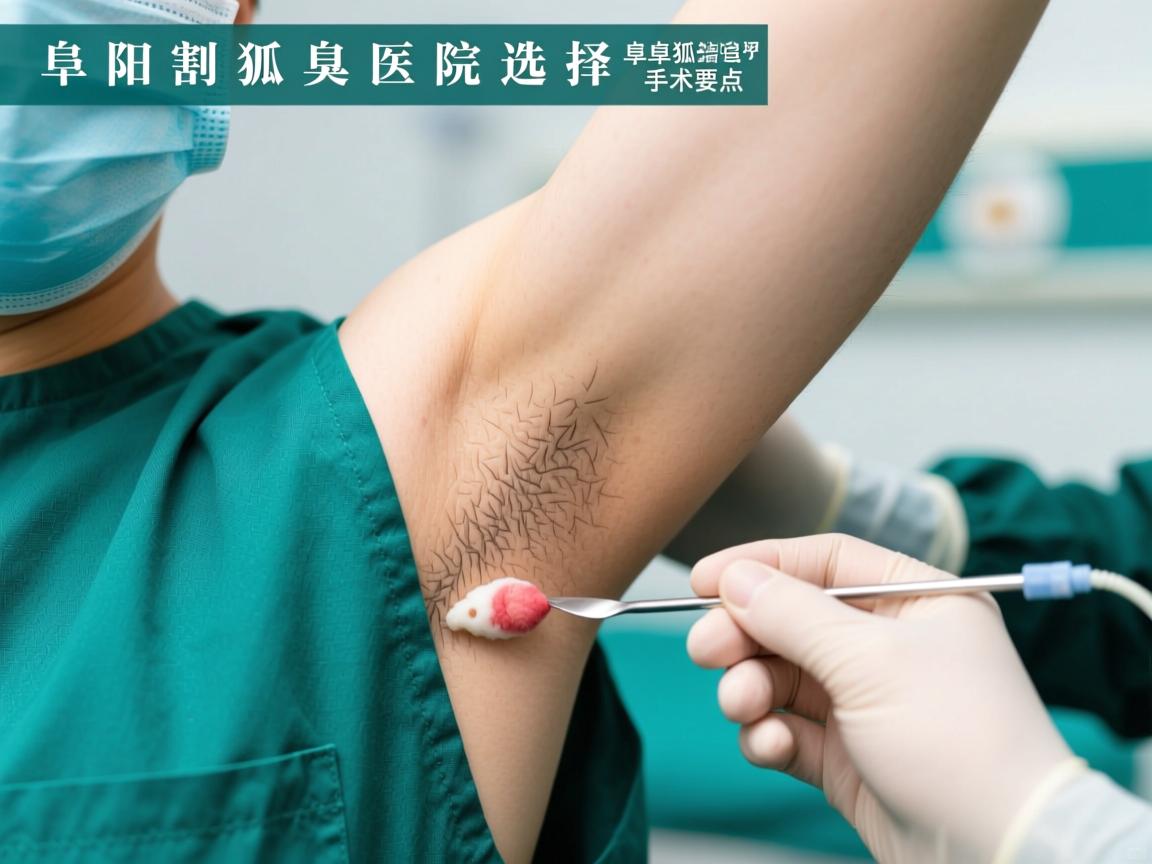阜阳割狐臭医院选择指南，详解阜阳狐臭手术的要点