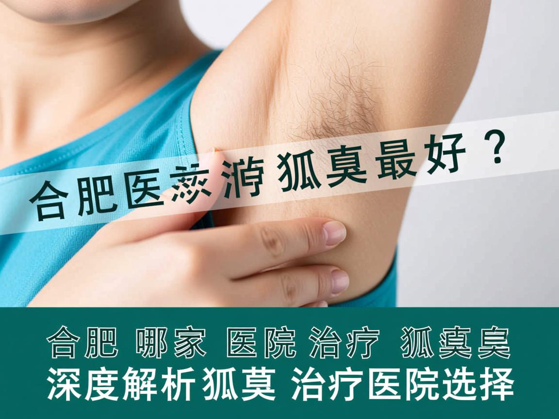 合肥哪家医院治疗狐臭最好？深度解析狐臭治疗医院选择