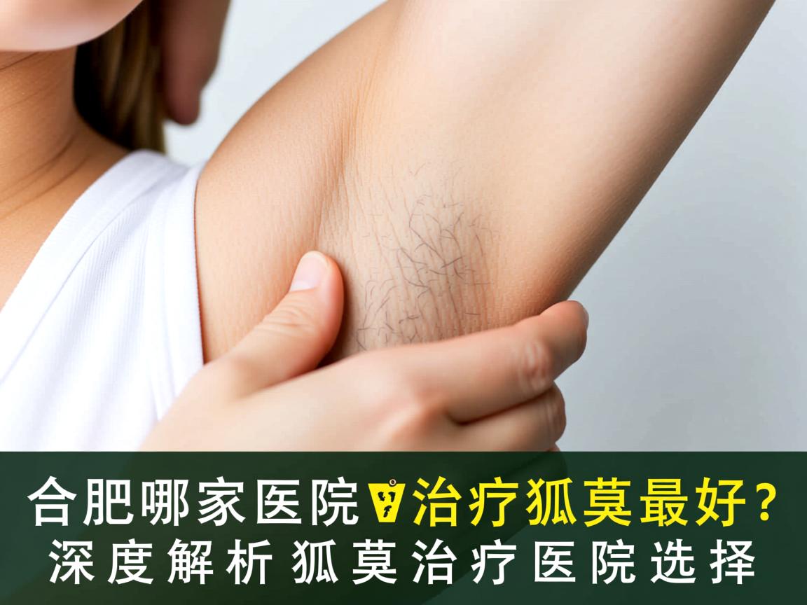 合肥哪家医院治疗狐臭最好？深度解析狐臭治疗医院选择
