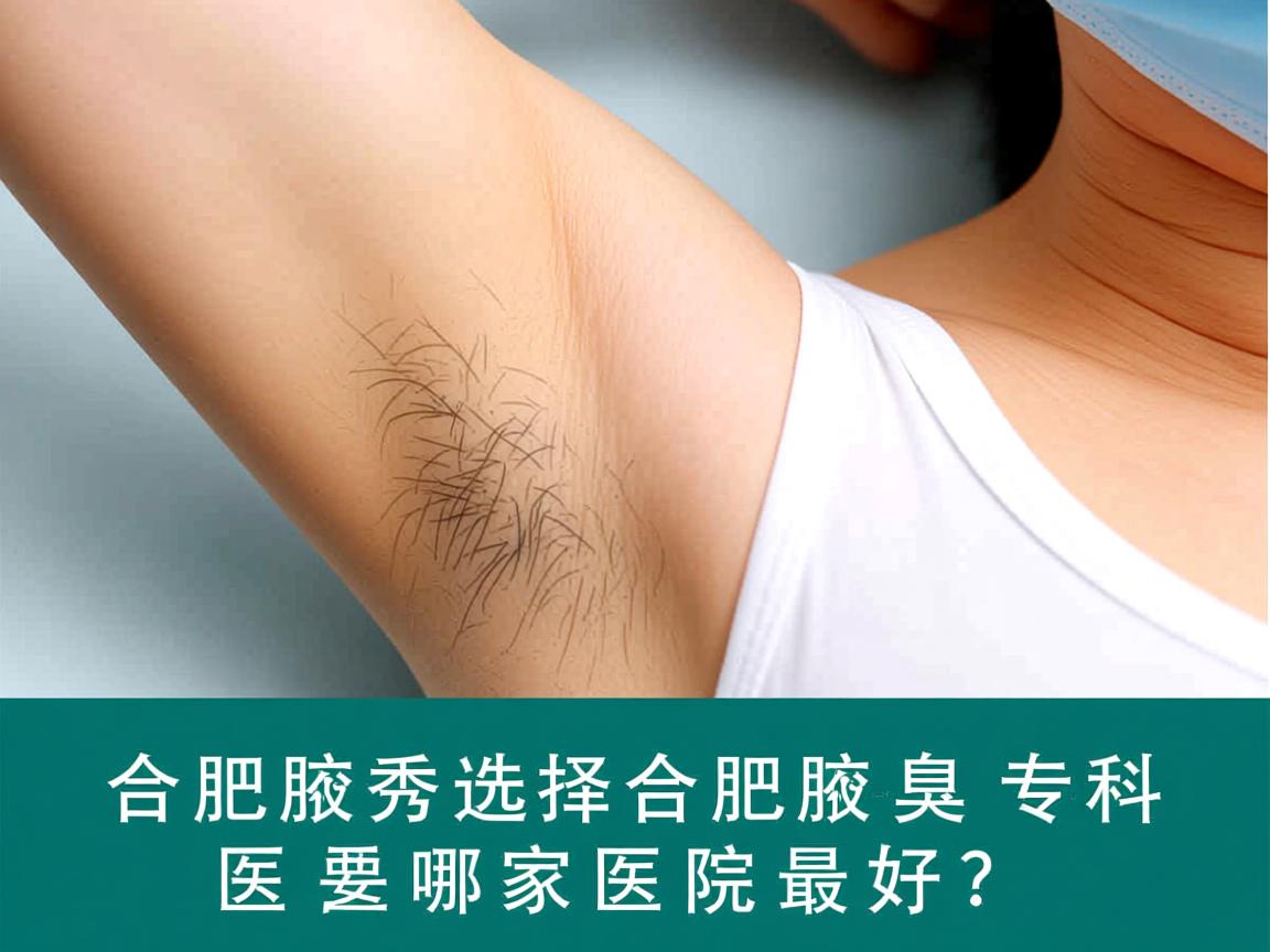 合肥腋秀解析，选择合肥腋臭专科医院，哪家医院最好？