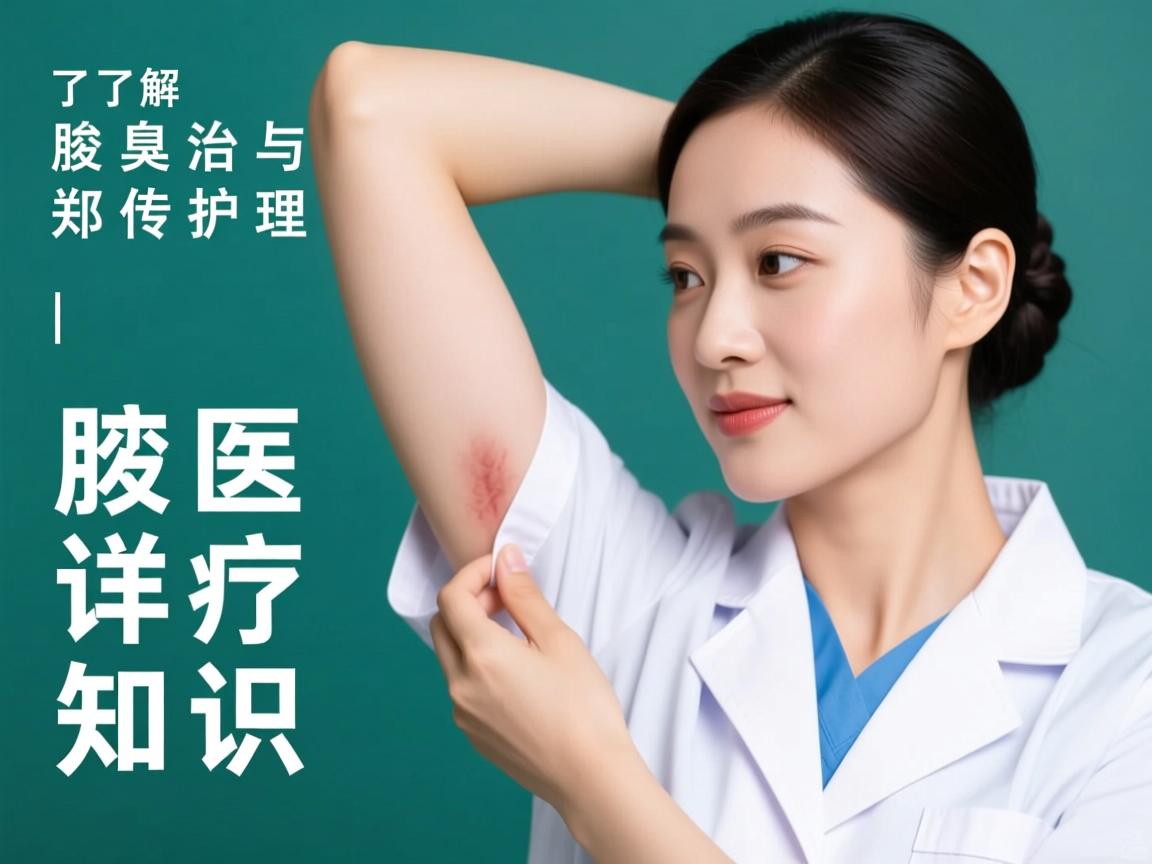 了解腋臭治疗与护理 郑传娥医生详解腋臭医疗知识