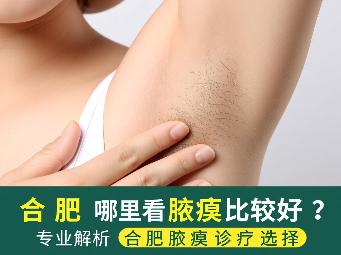合肥哪里看腋臭比较好？专业解析合肥腋臭诊疗选择