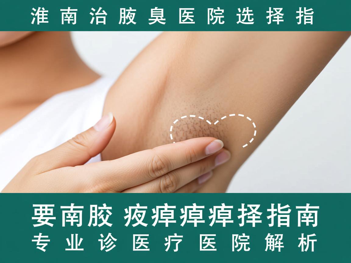 淮南治疗腋臭医院选择指南,专业腋臭诊疗医院解析 淮南治疗腋臭医院选择指南,专业腋臭诊疗医院解析