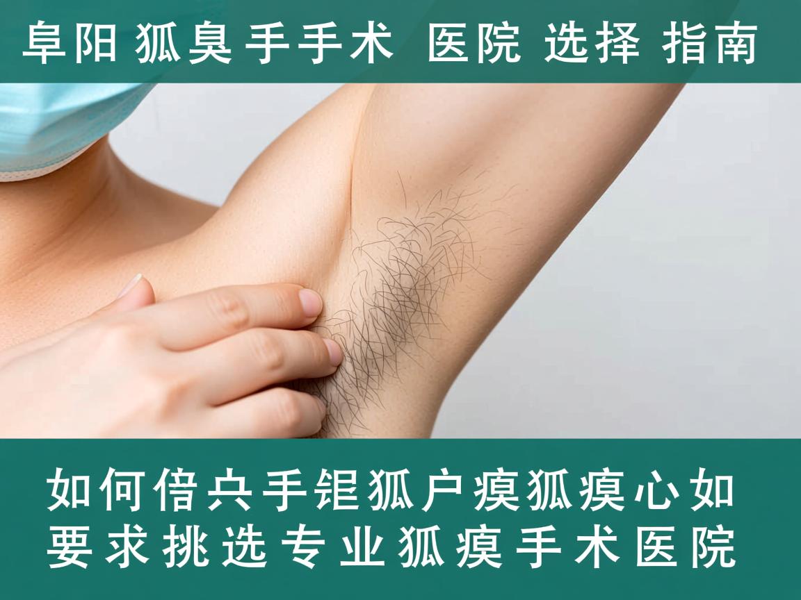 阜阳狐臭手术医院选择指南,如何挑选专业狐臭手术医院 阜阳狐臭手术医院选择指南,如何挑选专业狐臭手术医院