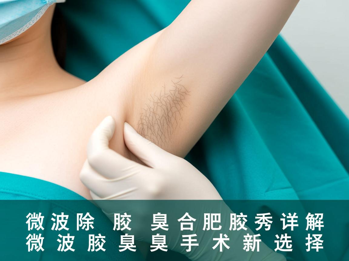 微波除腋臭，合肥腋秀详解微波腋臭手术新选择