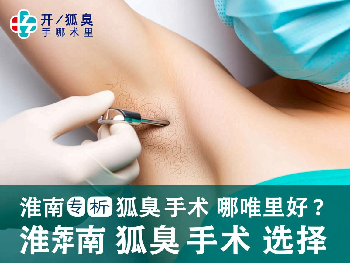 淮南开狐臭手术哪里好？专业解析淮南狐臭手术选择