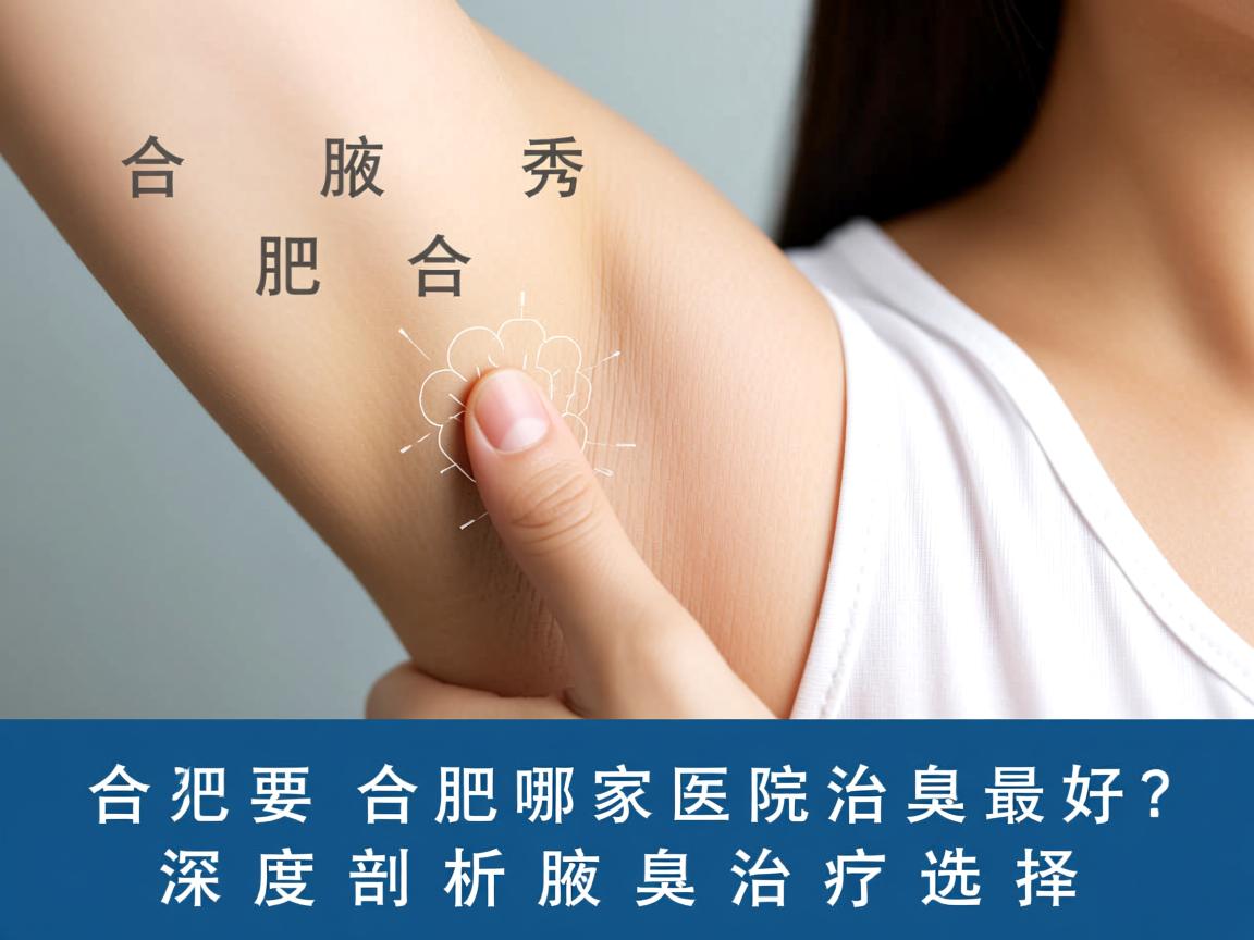 合肥腋秀解析，合肥哪家医院治腋臭最好？深度剖析腋臭治疗选择