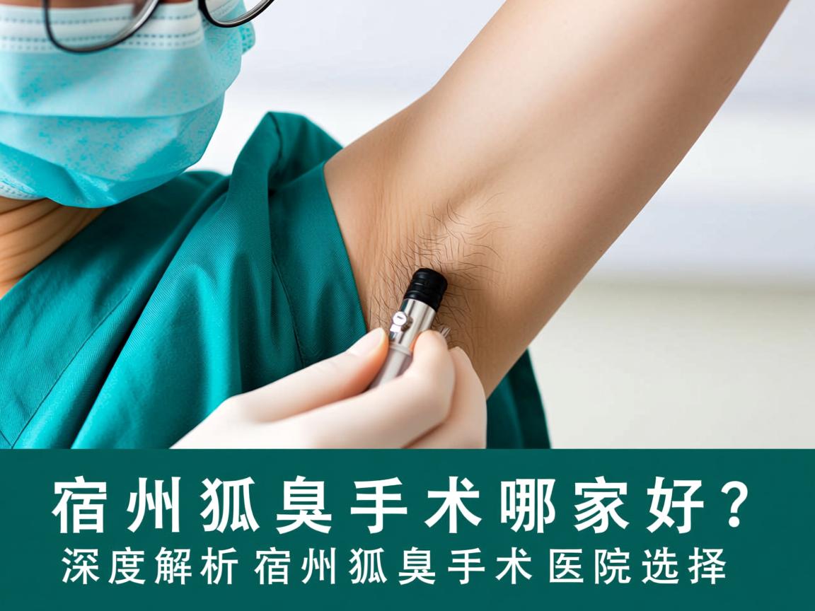 宿州狐臭手术哪家好?深度解析宿州狐臭手术医院选择 宿州狐臭手术哪家好?深度解析宿州狐臭手术医院选择