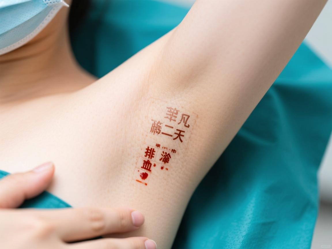 微波治疗腋臭后第二天，腋臭治疗排淤血关键解析