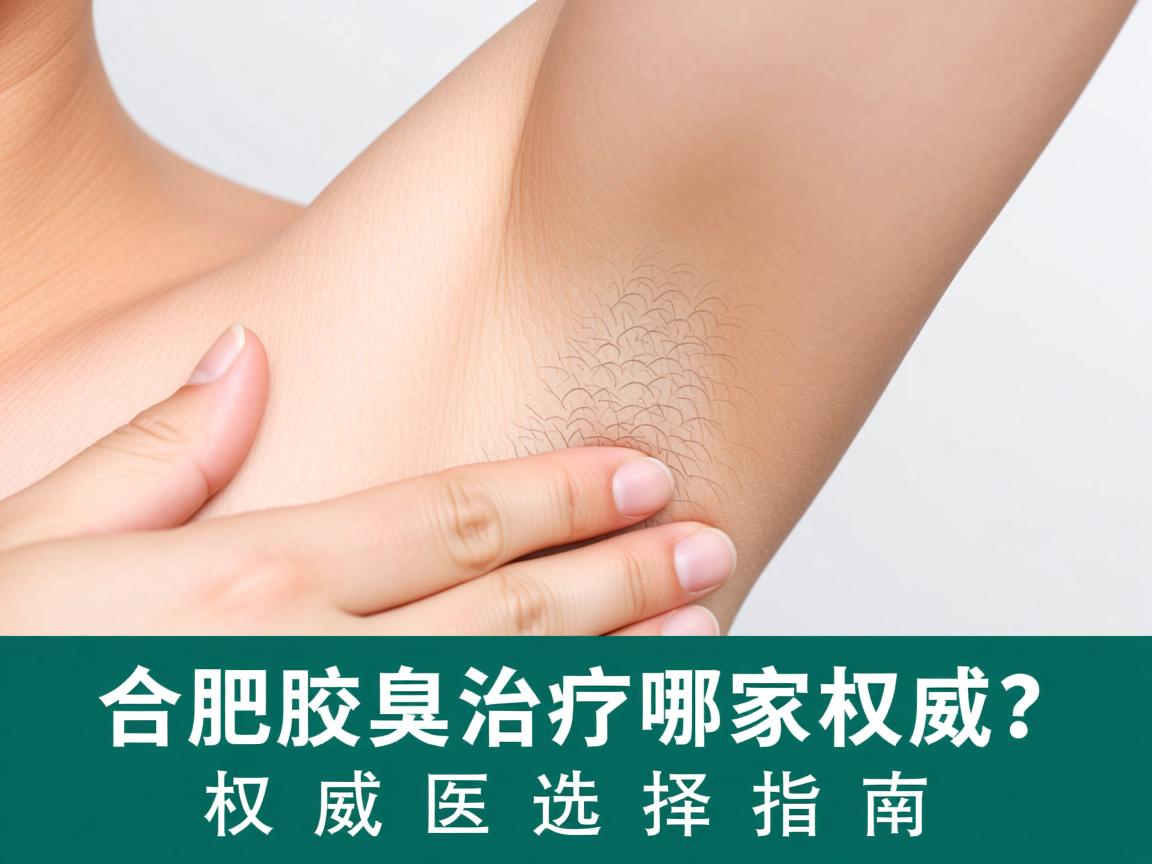 合肥腋臭治疗哪家权威？权威医院选择指南