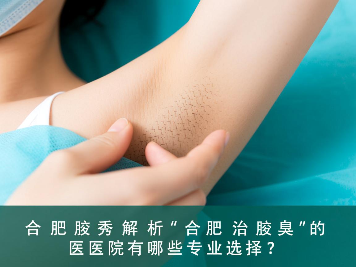合肥腋秀解析,合肥治腋臭的医院有哪些专业选择? 合肥腋秀解析,合肥治腋臭的医院有哪些专业选择?