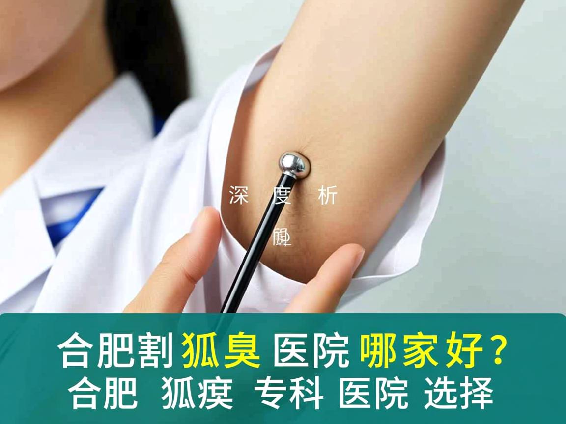 合肥割狐臭医院哪家好？深度解析合肥狐臭专科医院选择