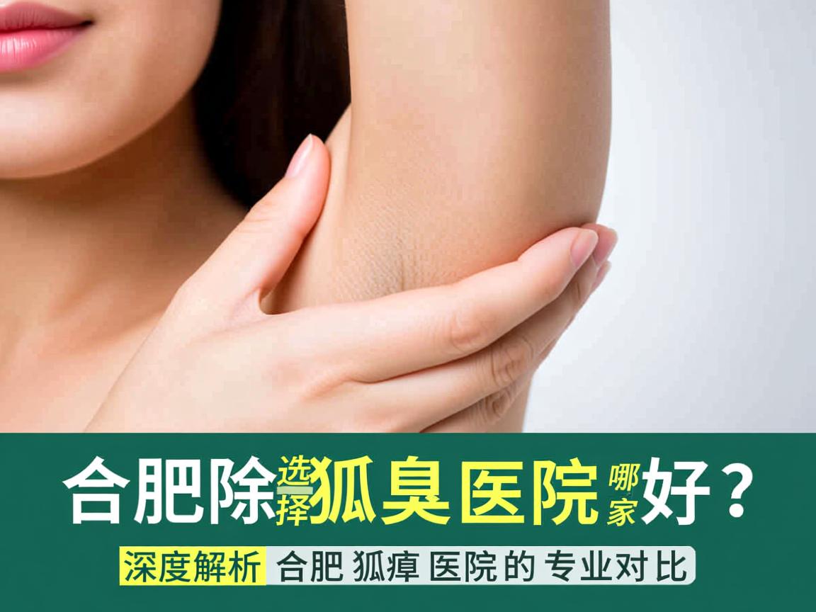 合肥除狐臭选择哪家医院好？深度解析合肥狐臭医院的专业对比