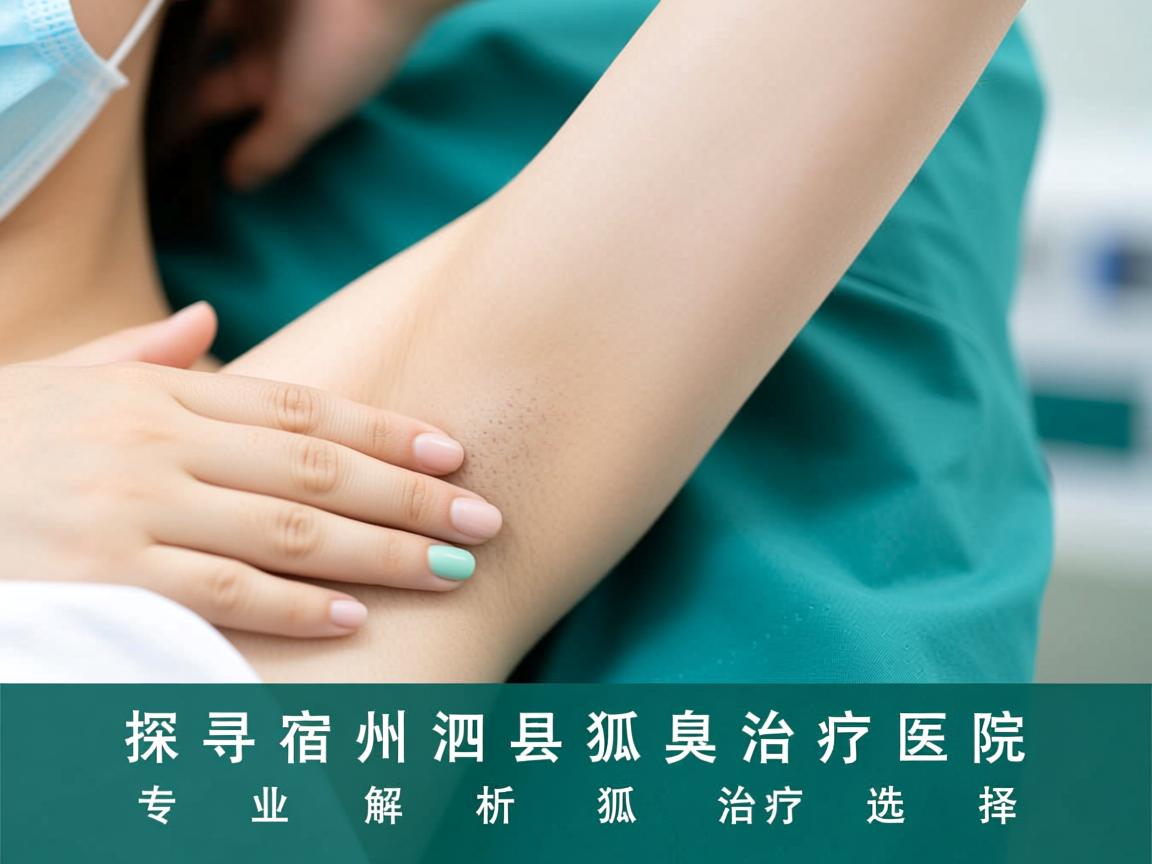 探寻宿州泗县狐臭治疗医院，专业解析狐臭治疗选择