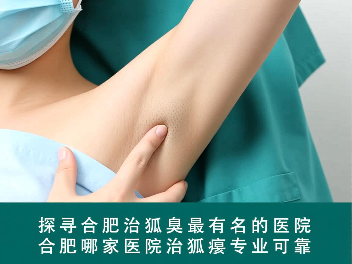 探寻合肥治狐臭最有名的医院，合肥哪家医院治狐臭专业可靠