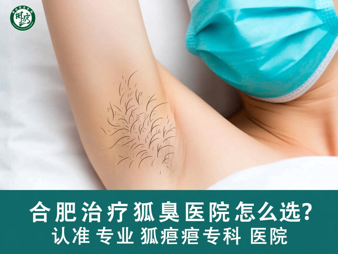 合肥治疗狐臭医院怎么选？认准专业狐臭专科医院