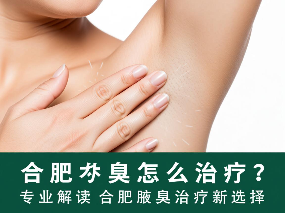 合肥腋臭怎么治疗？专业解读合肥腋臭治疗新选择