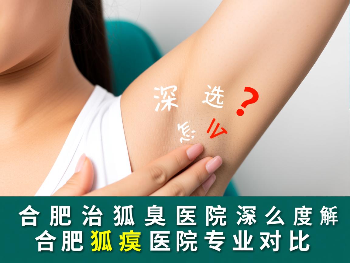 合肥治狐臭医院怎么选？深度解析合肥狐臭医院专业对比