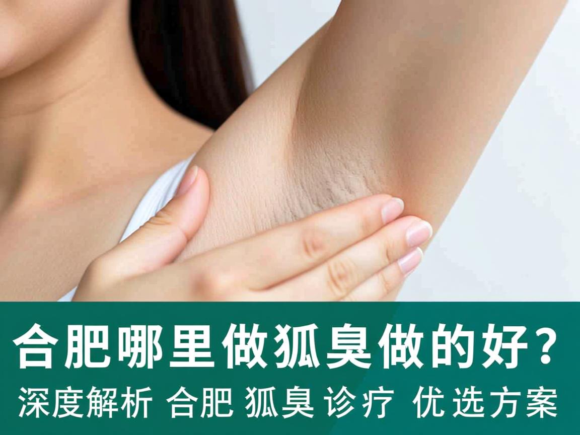 合肥哪里做狐臭做的好？深度解析合肥狐臭诊疗优选方案