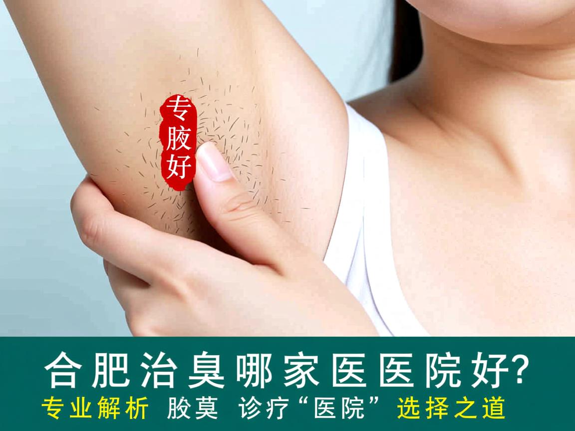 合肥治腋臭哪家医院好?专业解析腋臭诊疗医院的选择之道 合肥治腋臭哪家医院好?专业解析腋臭诊疗医院的选择之道