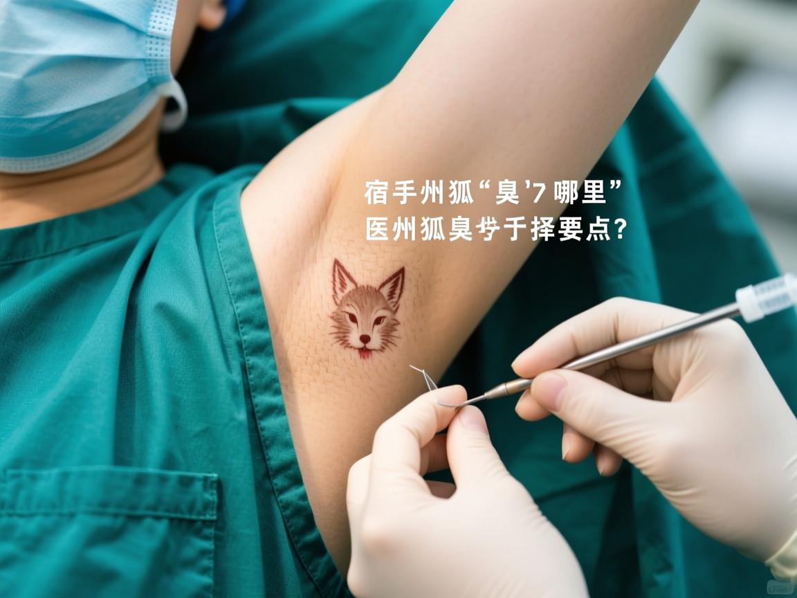 宿州狐臭手术哪里做?详解宿州狐臭手术医院选择要点 宿州狐臭手术哪里做?详解宿州狐臭手术医院选择要点
