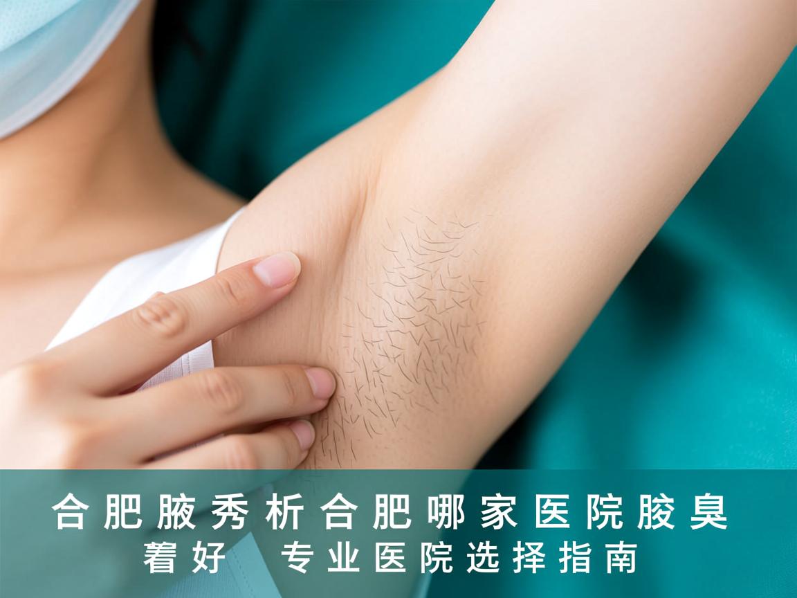 合肥腋秀解析，合肥哪家医院看腋臭好，专业医院选择指南