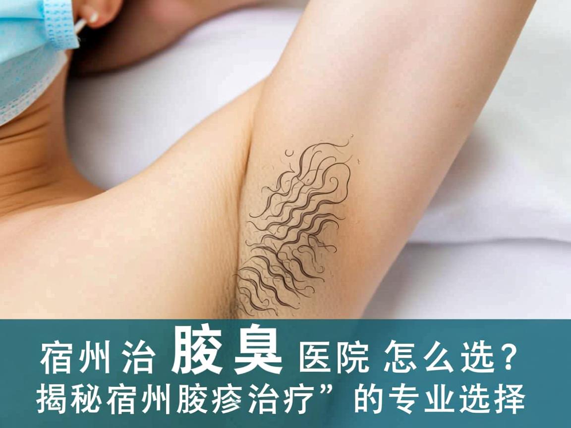 宿州治腋臭医院怎么选?揭秘宿州腋臭治疗的专业选择 宿州治腋臭医院怎么选?揭秘宿州腋臭治疗的专业选择