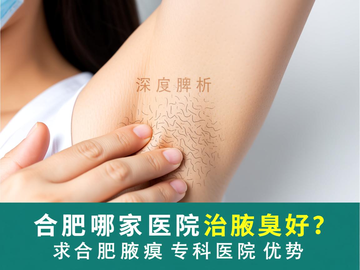 合肥哪家医院治腋臭好？深度解析合肥腋臭专科医院优势