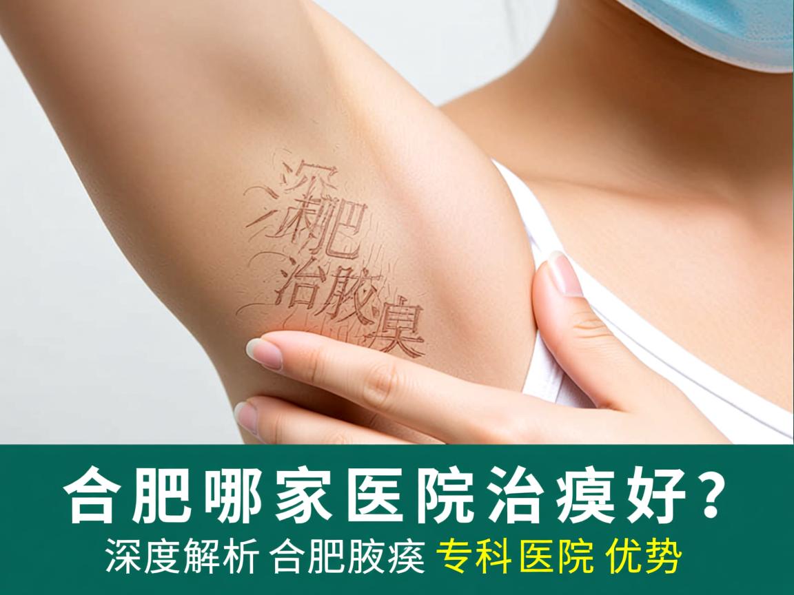 合肥哪家医院治腋臭好？深度解析合肥腋臭专科医院优势