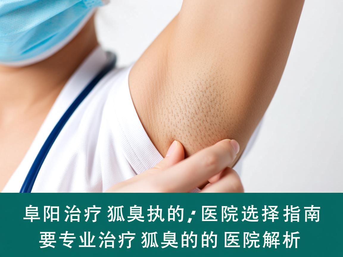 阜阳治疗狐臭的医院选择指南，专业治疗狐臭的医院解析