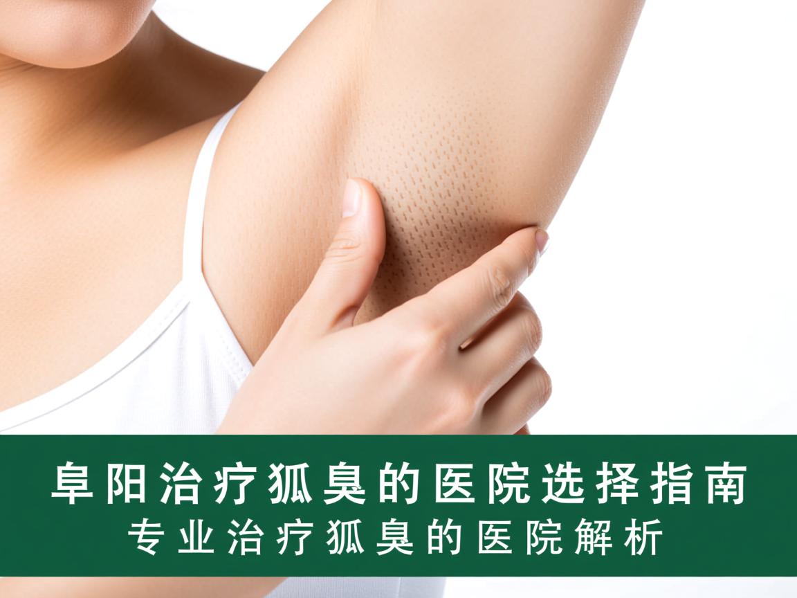 阜阳治疗狐臭的医院选择指南，专业治疗狐臭的医院解析