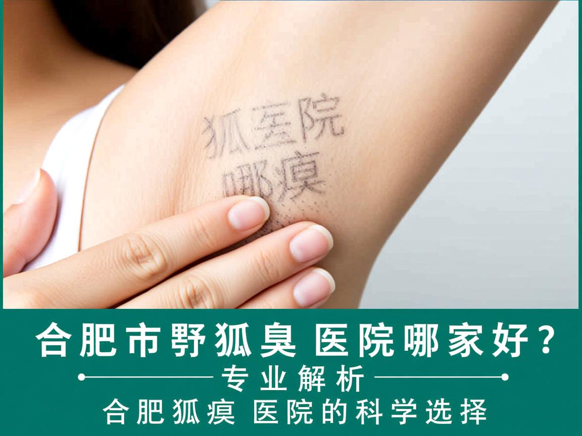 合肥市狐臭医院哪家好？专业解析合肥狐臭医院的科学选择