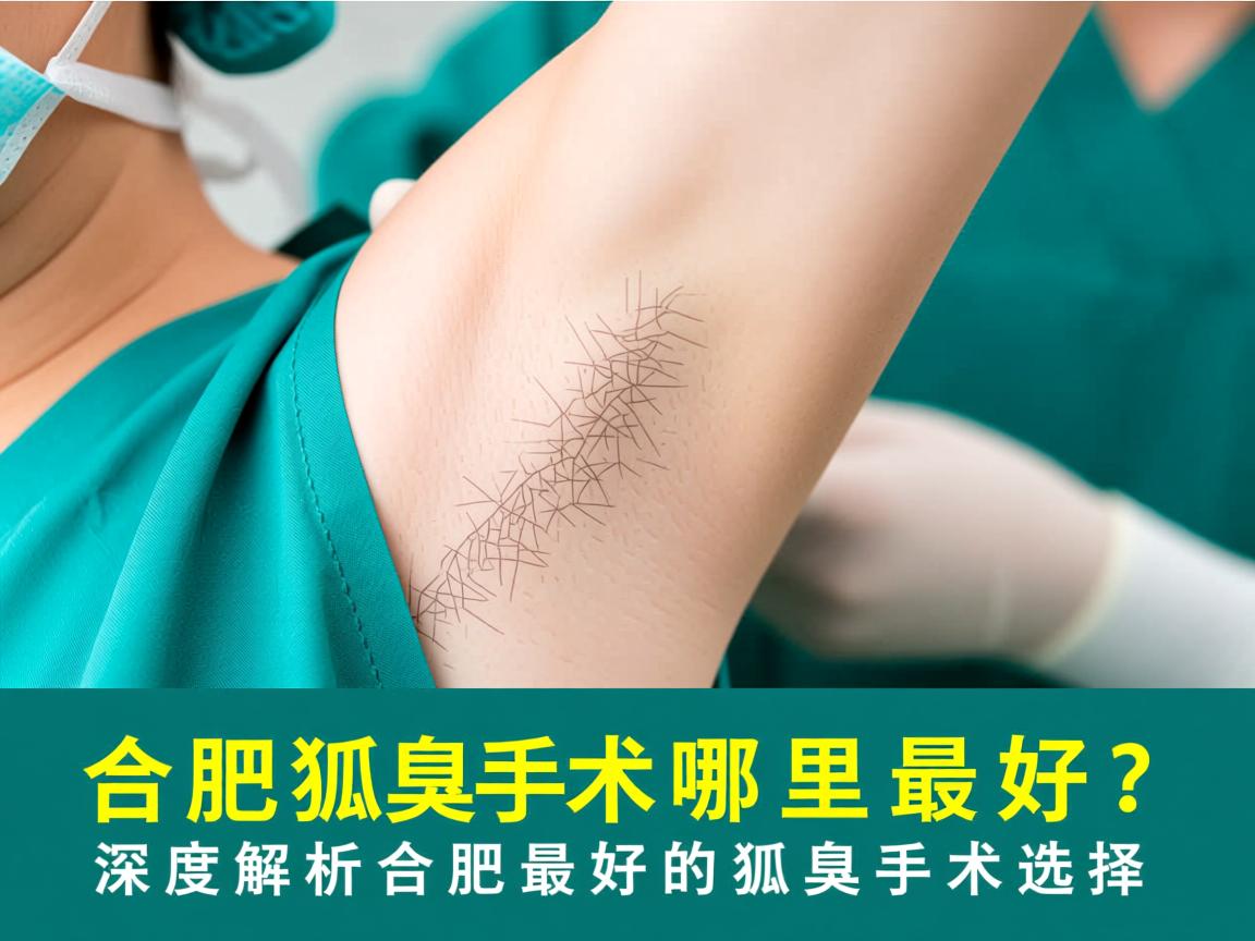 合肥狐臭手术哪里最好？深度解析合肥最好的狐臭手术选择